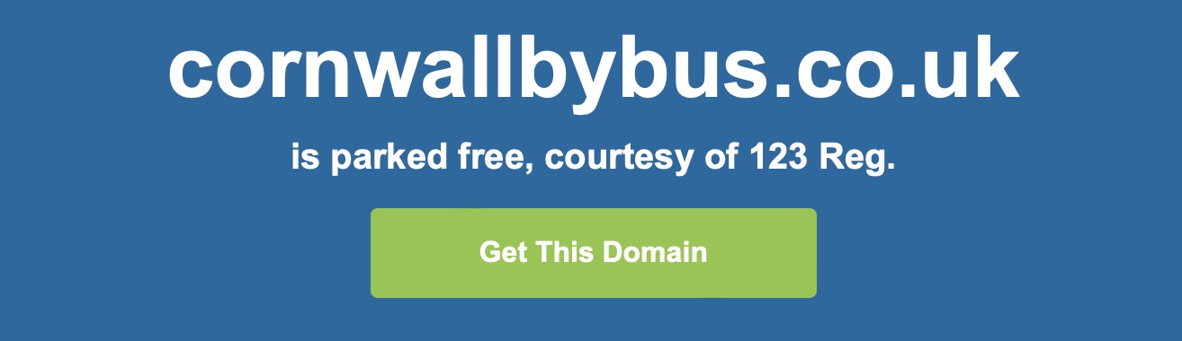 Cornwall by Bus gone