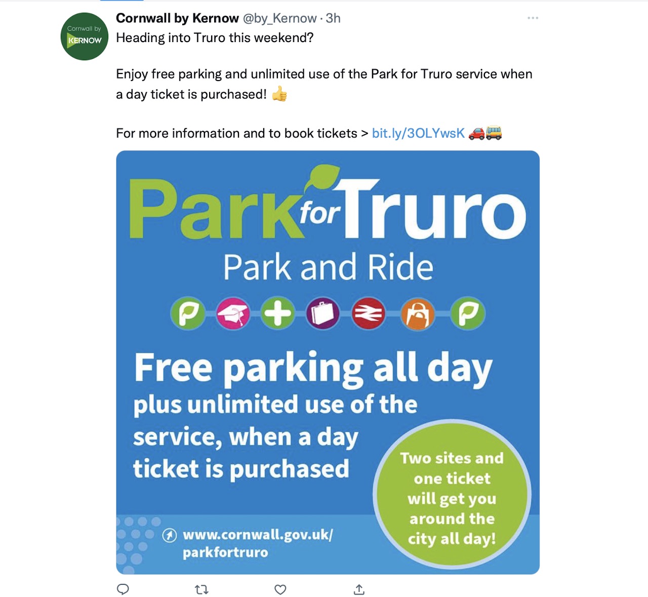 First Bus-tweet-park-and-ride