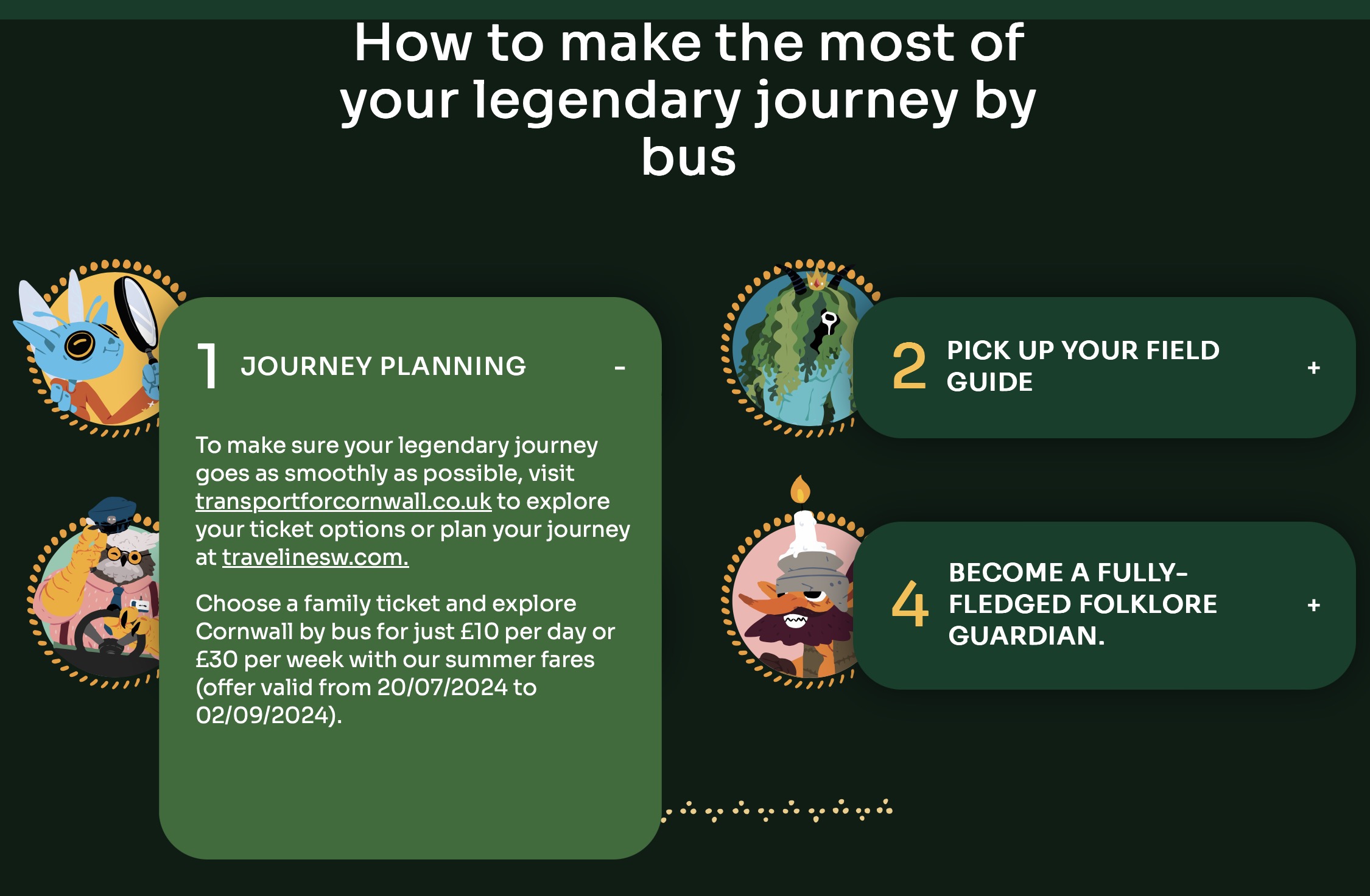 Legendary journeys price info