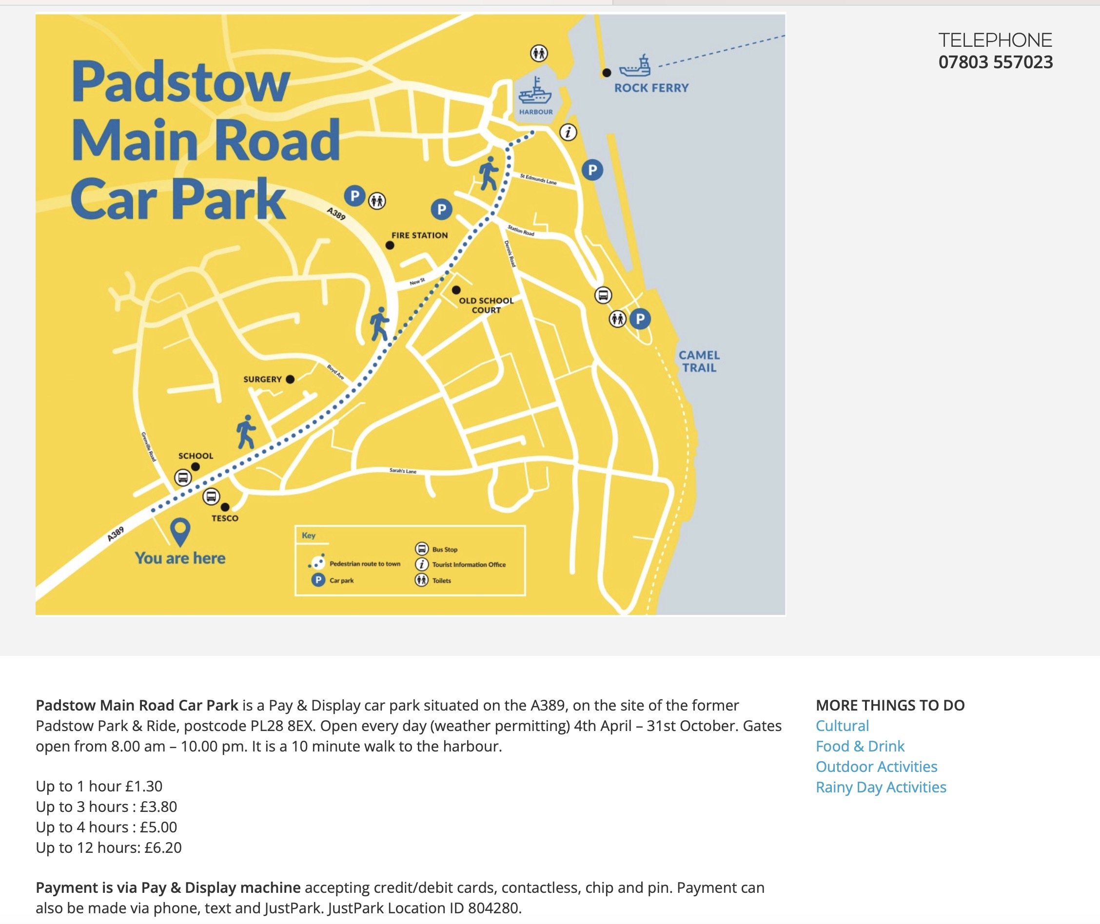 Padstow park ride