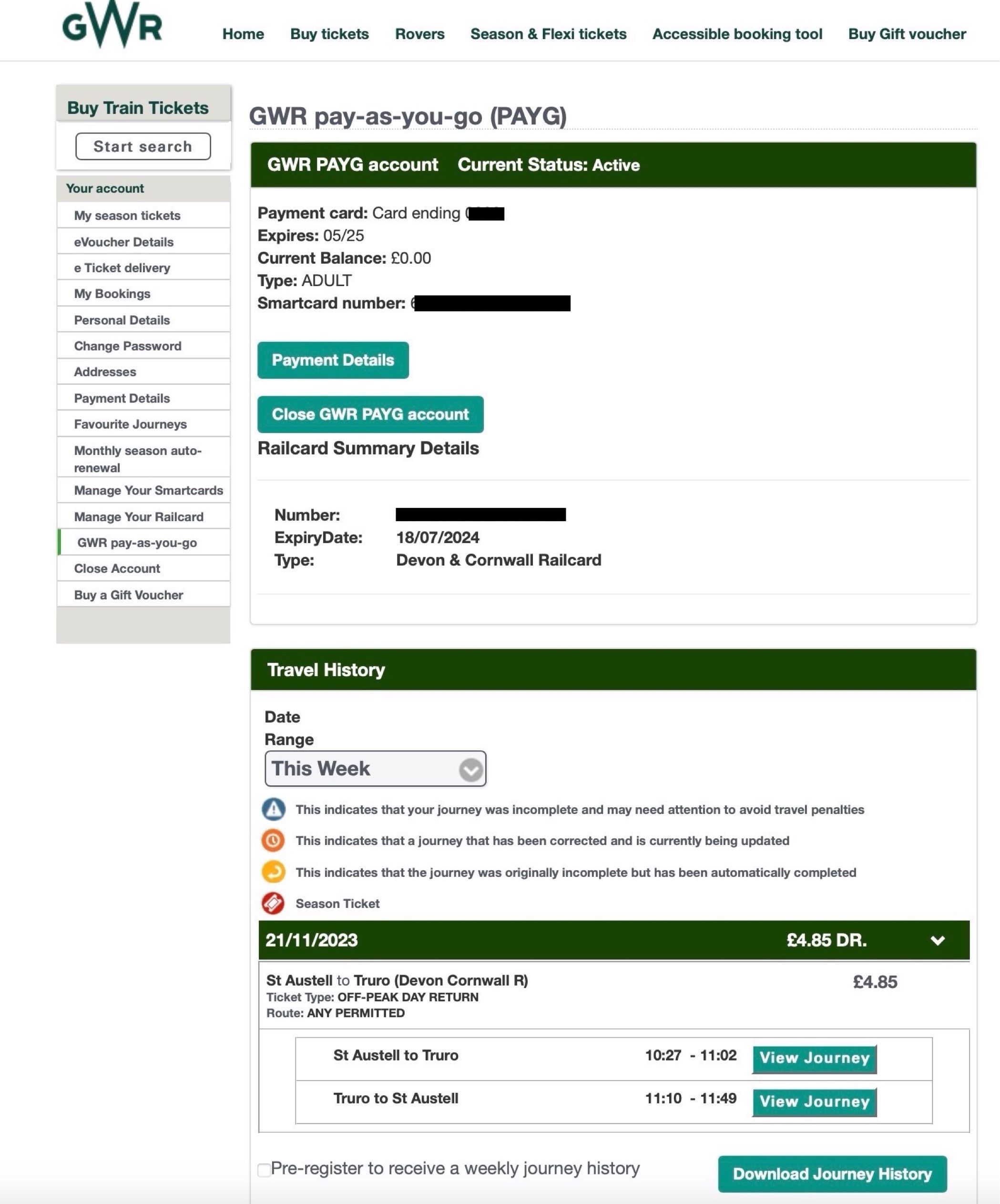 Pay as-you-go-journey-record